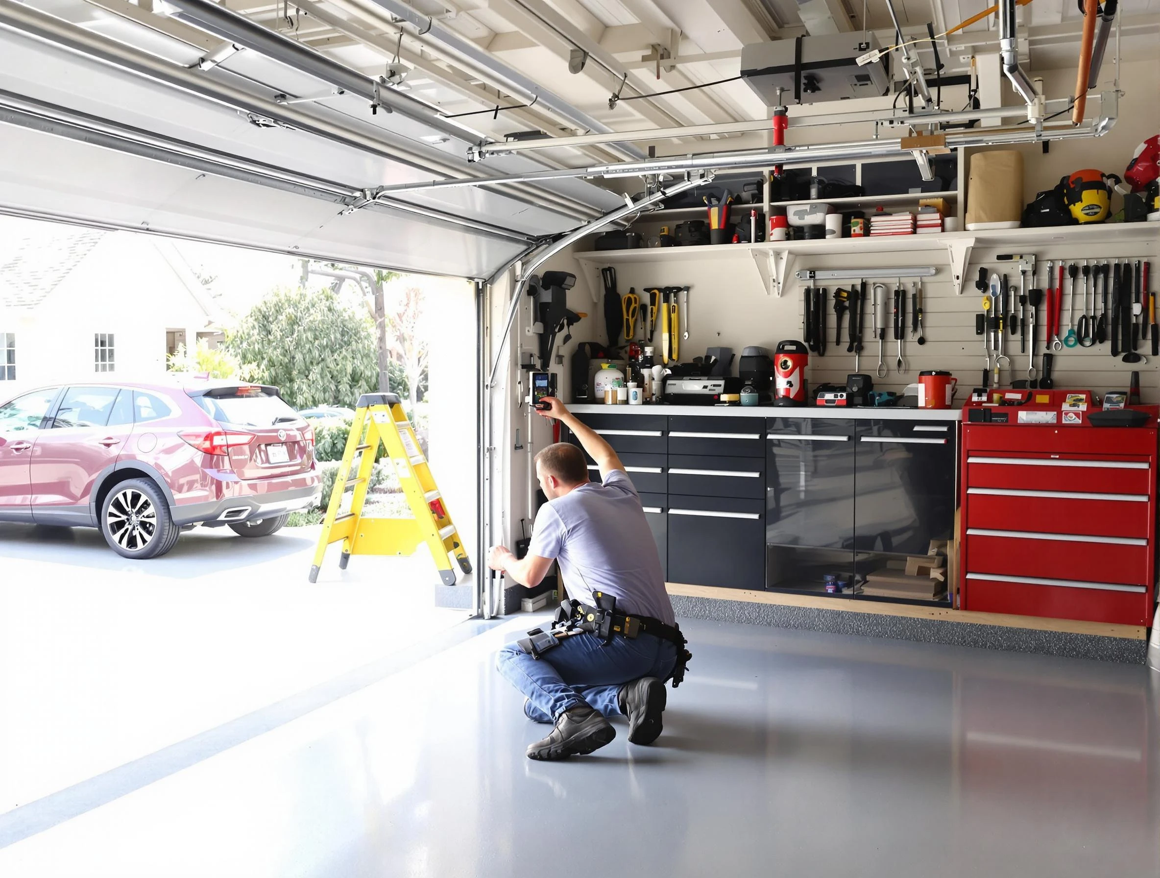 Local garage door repair service by Branchburg Garage Door Repair in Branchburg